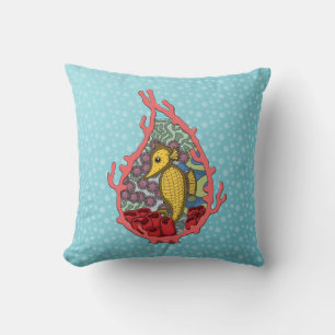 Tanga the Seahorse Pillow Kudde