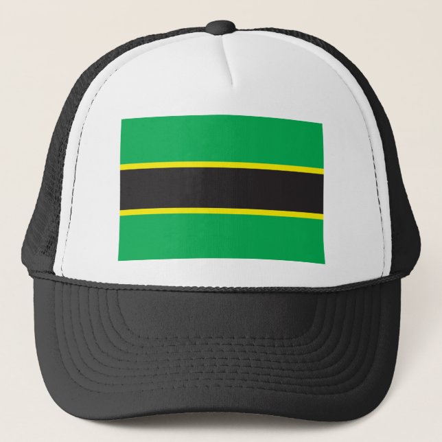 Tanganyika flagga (1962) truckerkeps (Framsida)