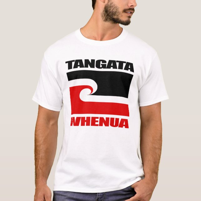 Tangata Whenua T Shirt (Framsida)