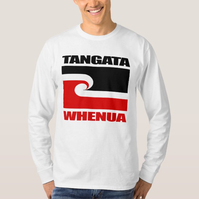 Tangata Whenua T Shirt (Framsida)