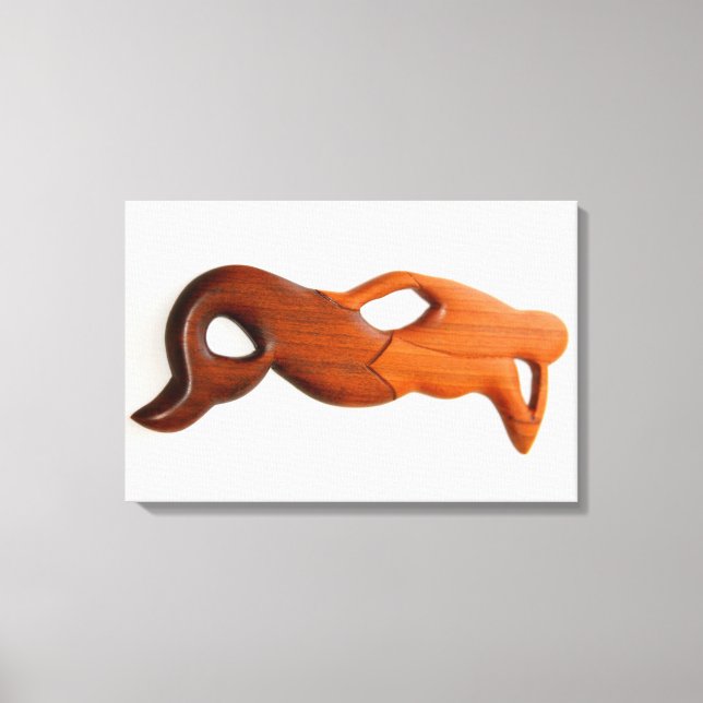 tangensökning, sjöjungfru canvastryck (Framsida)