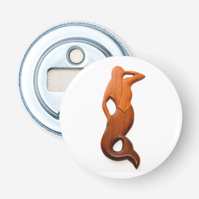 tangensökning, sjöjungfru flasköppnare (Framsidan)