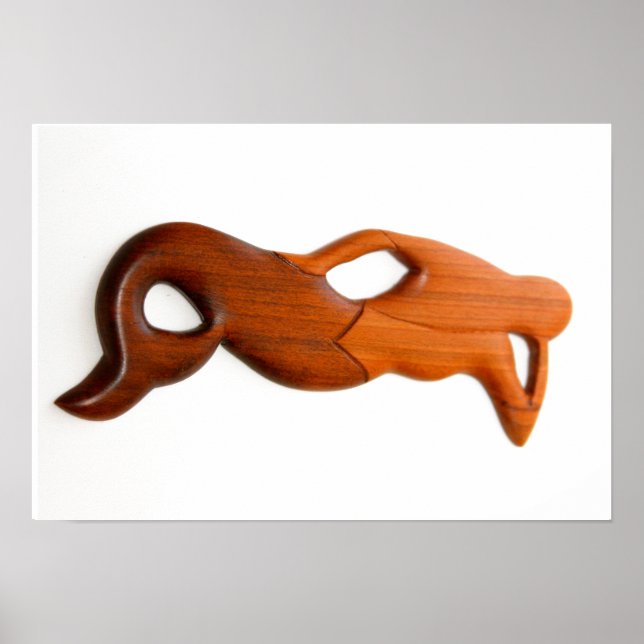 tangensökning, sjöjungfru poster (Framsidan)