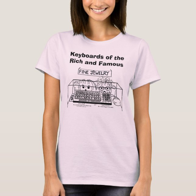 TANGENTBORD AV RIKEN & BERÖMDEN TEE SHIRT (Framsida)