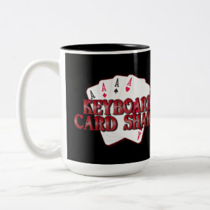 Tangentbord Card Shark Mugg