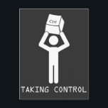 Tangentbord Control Programmer Computer Science Ne Vykort<br><div class="desc">Computer Science Nerd Gift för program-,  koder-,  spel- eller IT-administratör. Lustigt Tangentbord Nyckel Control Joke.</div>