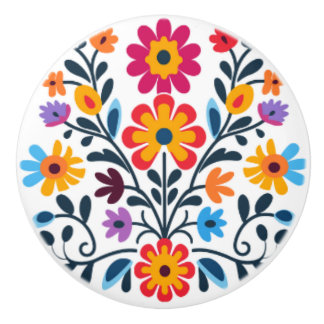 Tangentbord för färgstark Blommigt Knopp