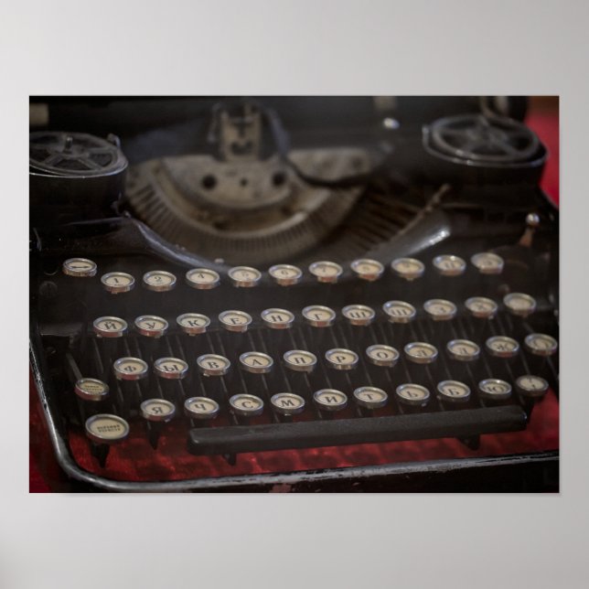 Tangentbord från det förflutna poster (Framsidan)