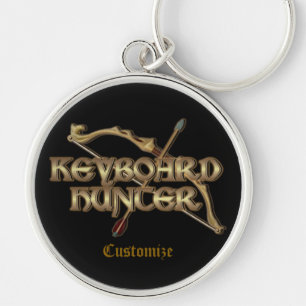 Tangentbord Hunter MMORPG Nyckelring