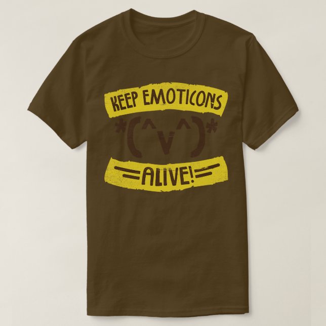 Tangentbord-ikoner T Shirt (Design framsida)