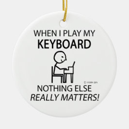 Tangentbord Ingenting annat Julgransprydnad Keramik