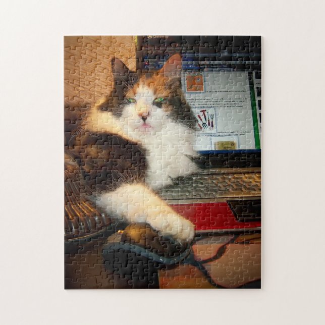 Tangentbord Kalico Katt Pussel (Vertikal)