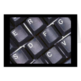 Tangentbord-kort Hälsningskort