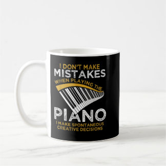 Tangentbord Pianist Gifts Music Musician Piano Kaffemugg
