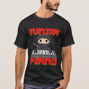 Tangentbord Piano för nybörjare Ninja Blender Pian T Shirt