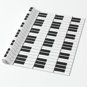 Tangentbord Piano Nycklar Presentpapper