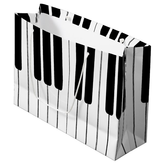Tangentbord Piano Organ Large Gift Bag (Framsidan Vinklad)