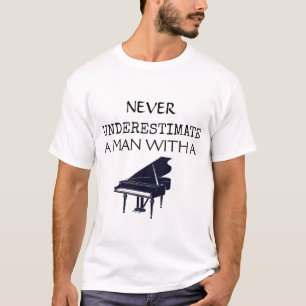 Tangentbord Piano - Pianist Musician Instrument T Shirt