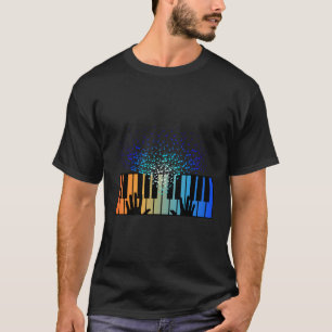 Tangentbord Piano Player Musician Keyboardist T Shirt