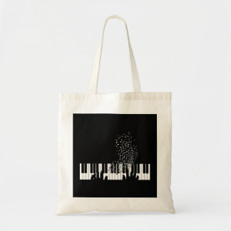 Tangentbord Piano Shirt Gift med för manar kvinnor Tygkasse
