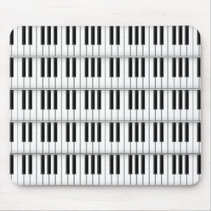 Tangentbord-/pianonycklar: Beställnings- Mousepad Musmatta