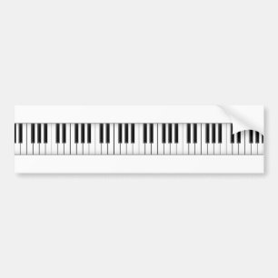 Tangentbord-/pianonycklar: Bildekal