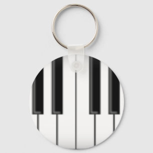 Tangentbord-/pianonycklar: Nyckelring