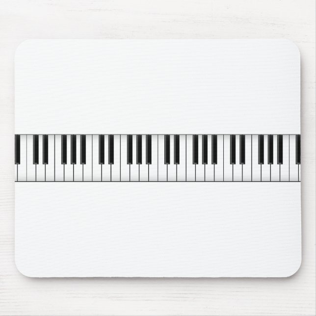 Tangentbord / pianotangenter: musmatta (Framsidan)