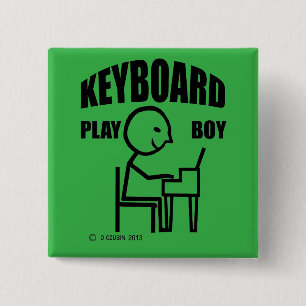 Tangentbord Play Boy Knapp