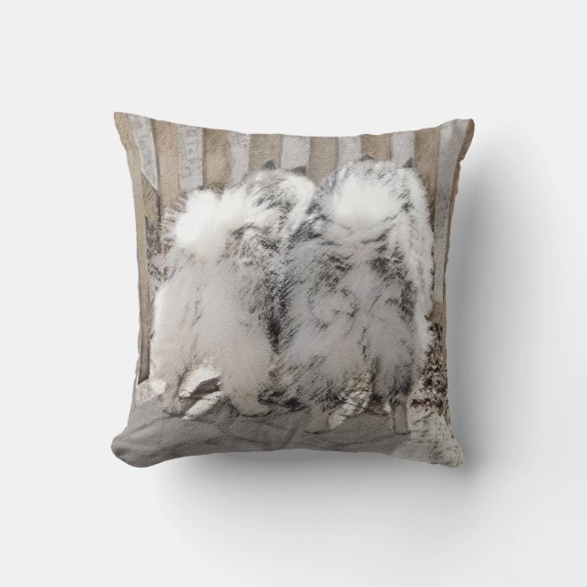 Tangentbord vid målning i Grind - Originalbild Kudde (Framsida)