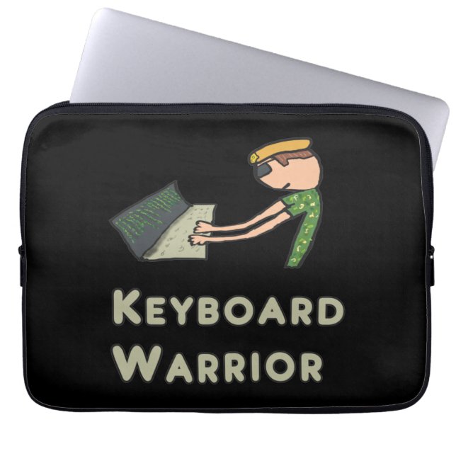 Tangentbord Warrior Laptop Fodral (Framsidan)