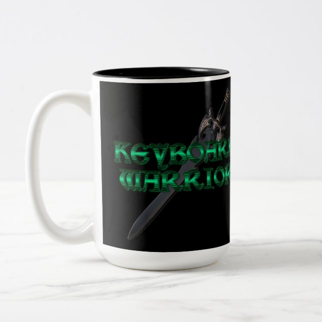 Tangentbord Warrior MMORPG Mugg (Vänster)