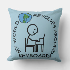 Tangentbord - World Revolves runt Kudde