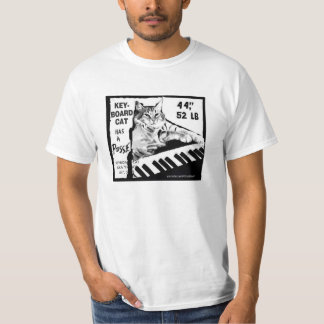 Tangentbordkatten har en Posseskjorta! Tee Shirt