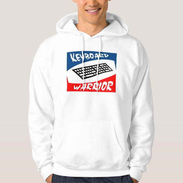 TangentbordkrigareHoodie Sweatshirt (Framsida)