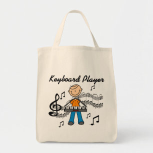 TangentbordspelareTshirts och gåvor Tygkasse