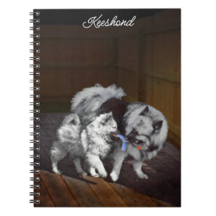 Tangenttidsmålning - Cute Original Hund Art Anteckningsbok