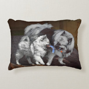 Tangenttidsmålning - Cute Original Hund Art Prydnadskudde