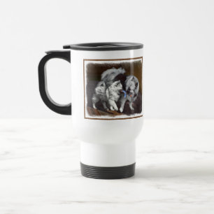 Tangenttidsmålning - Cute Original Hund Art Resemugg