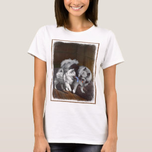 Tangenttidsmålning - Cute Original Hund Art T-shirt