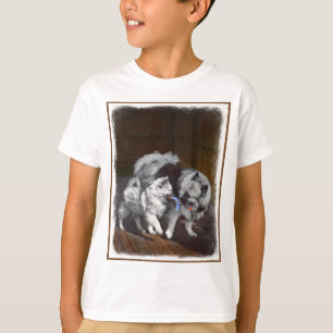 Tangenttidsmålning - Cute Original Hund Art T Shirt