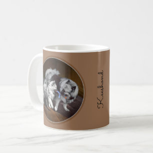 Tangentuppspelningstidsmålning - Cute Original Hun Kaffemugg