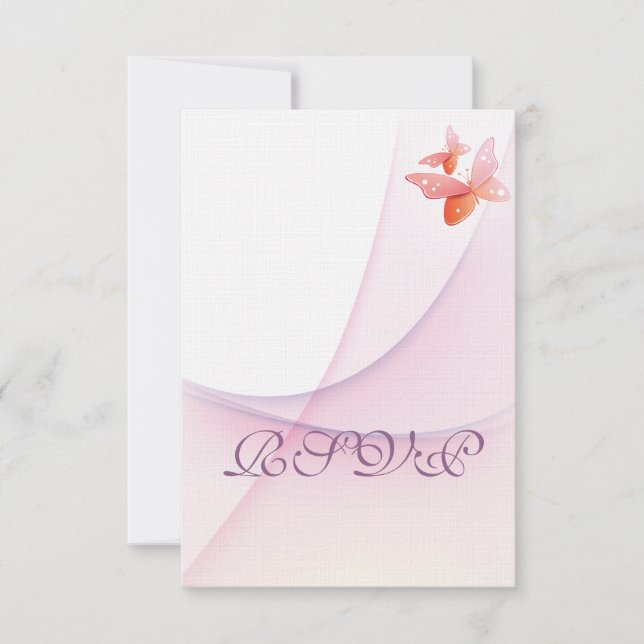 Tangerine Butterfly OSA Kort (Framsida)