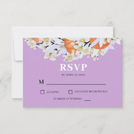 Tangerine Citrus Blooming Grenar Blommigt andedräk OSA Kort