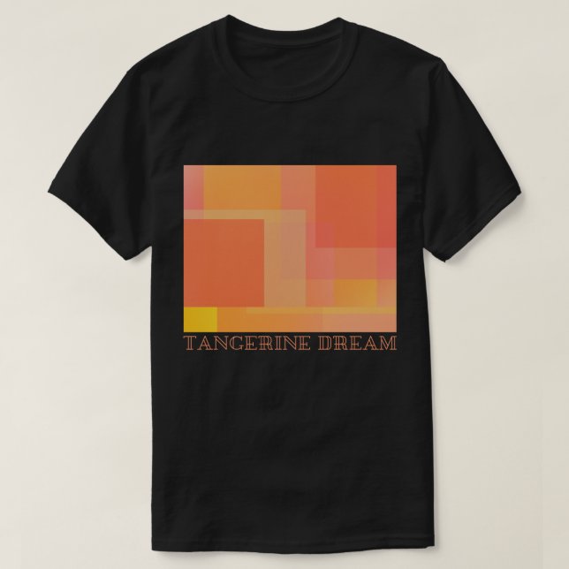 Tangerine Dream   T Shirt (Design framsida)