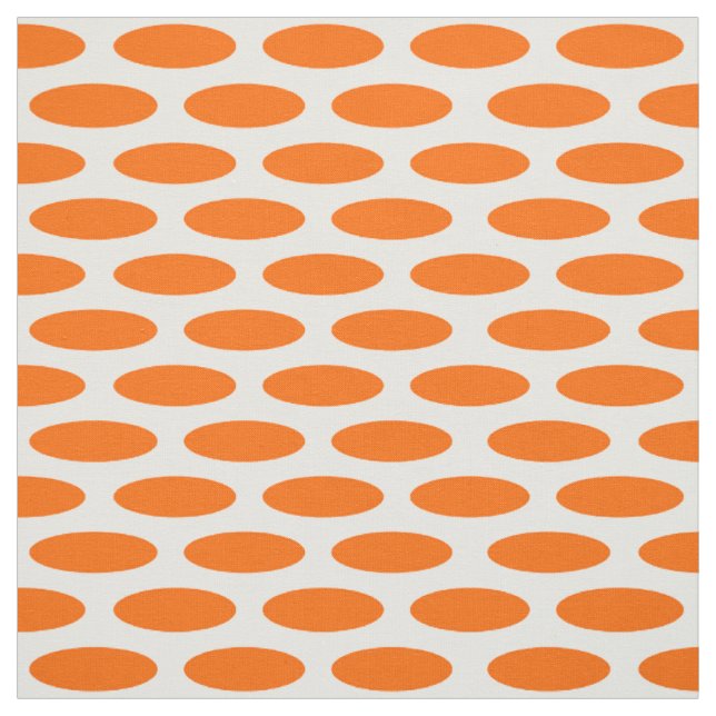 Tangerine Modern Oval vid Emporiomoffa Tyg (Provkarta)