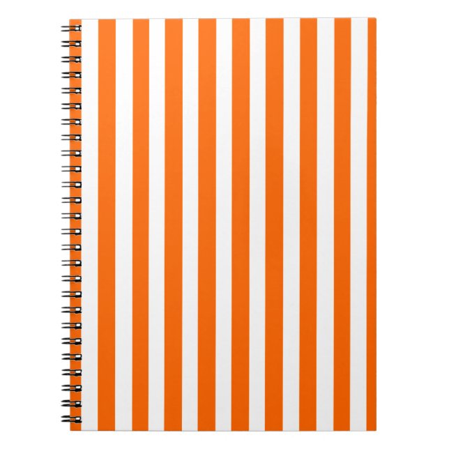 Tangerine Modern Rand Anteckningsbok (Framsidan)