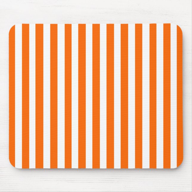Tangerine Modern Randig Musmatta (Framsidan)