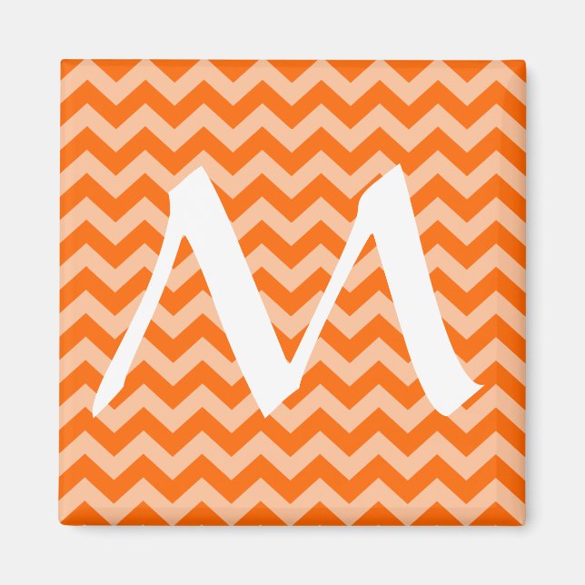 Tangerine Moroccan Moods Sicksack Magnet (Framsidan)