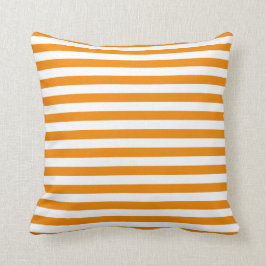 Tangerine Orange Classic Rand Pillow Kudde
